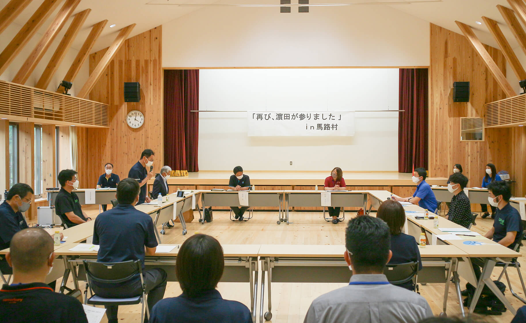 高知県知事との座談会に参加いたしました